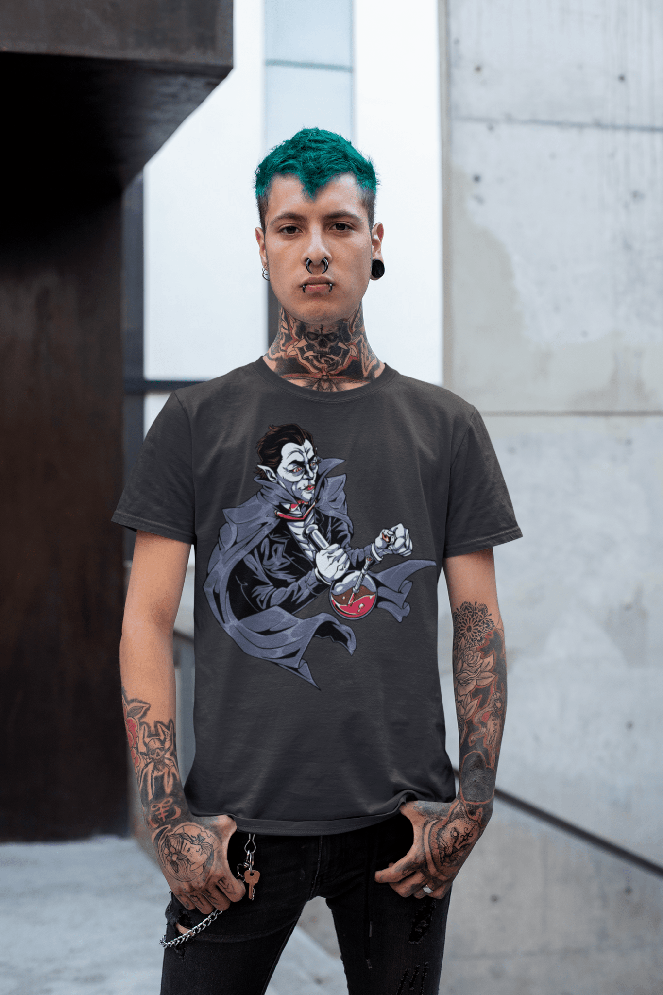 Dracuweed - Unisex T-Shirt || TeeStitch Apparel - TeeStitch Apparel