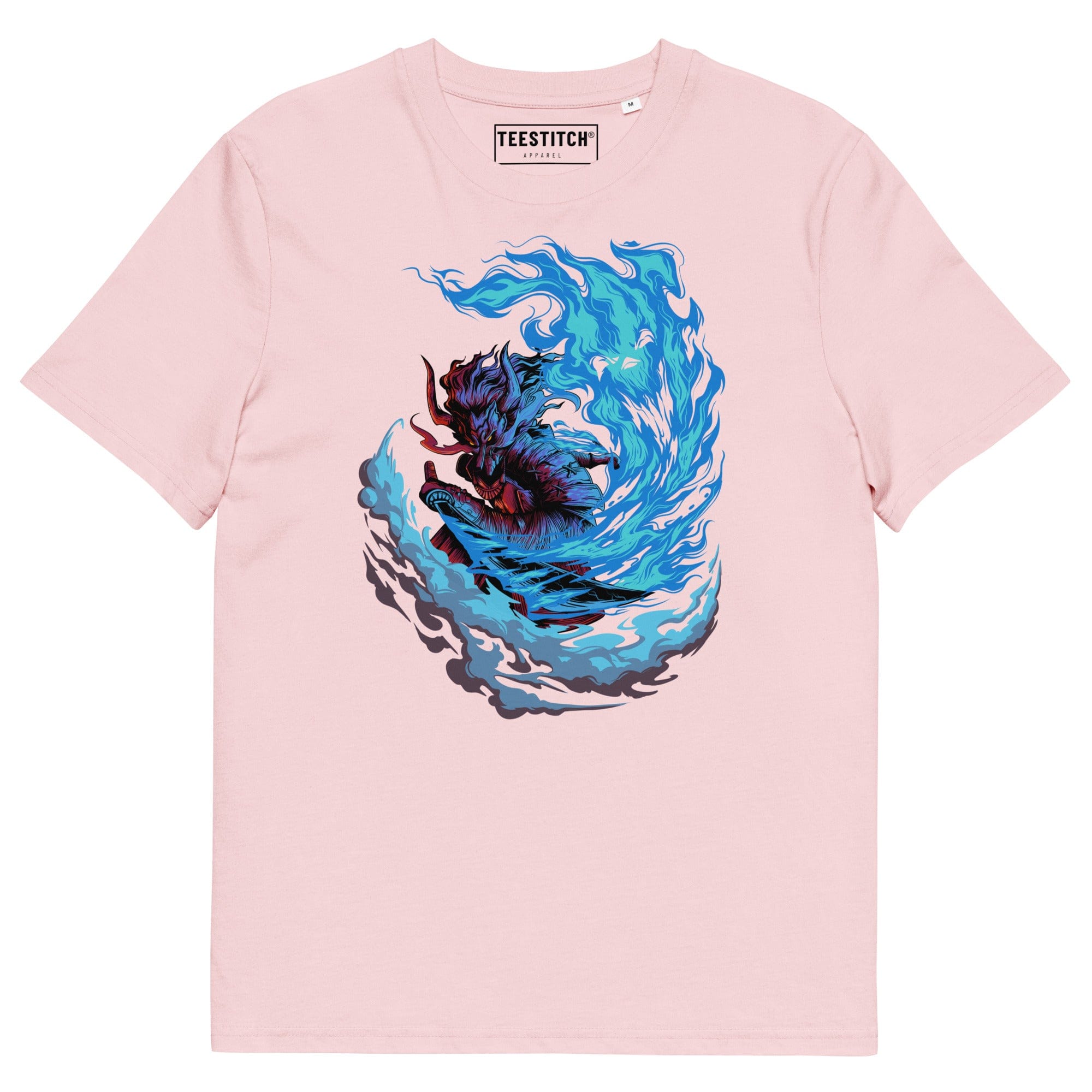 Dragon with Blue Fire - Unisex T-Shirt || TeeStitch Apparel - TeeStitch Apparel