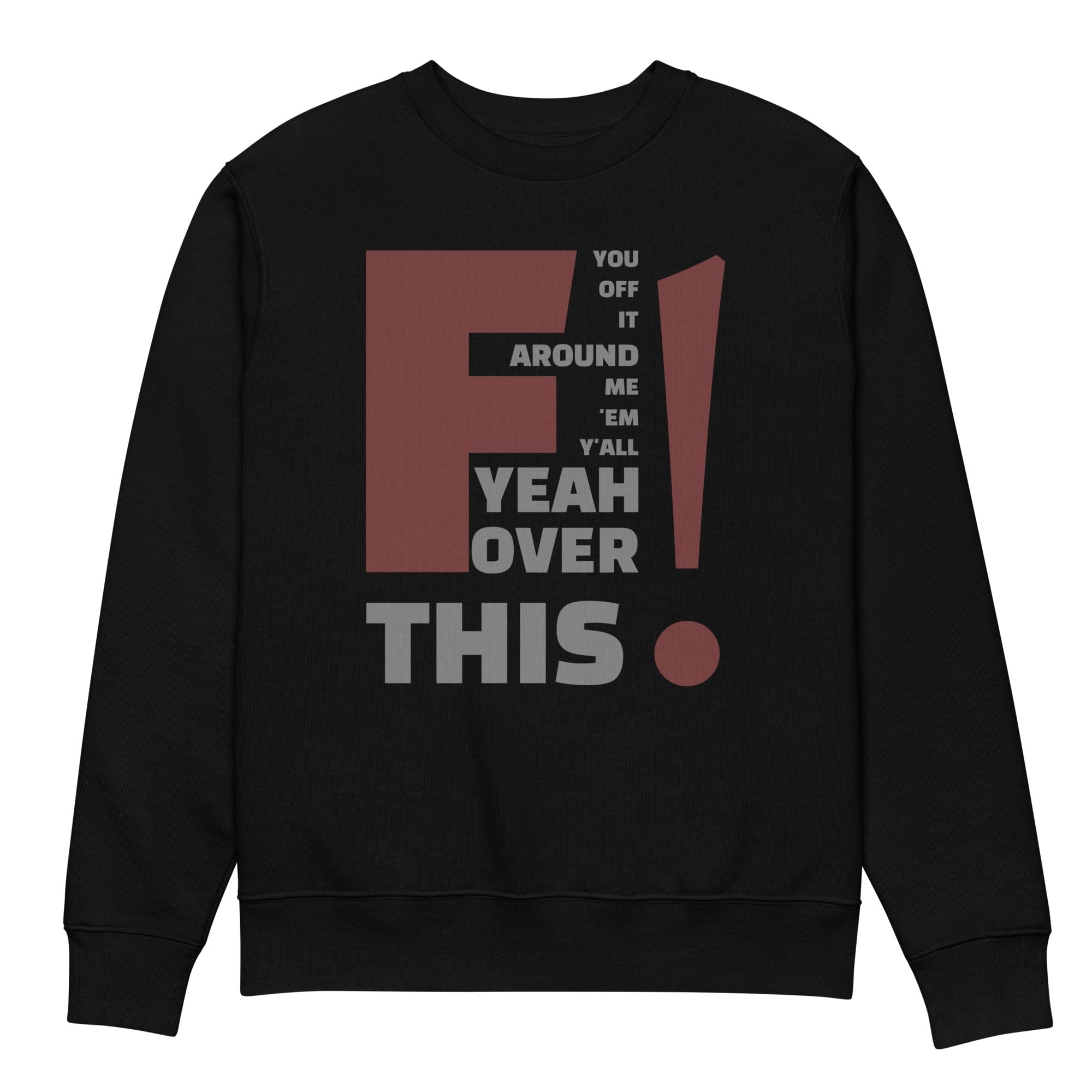 F Blank - Unisex Sweatshirt || TeeStitch Apparel - TeeStitch Apparel