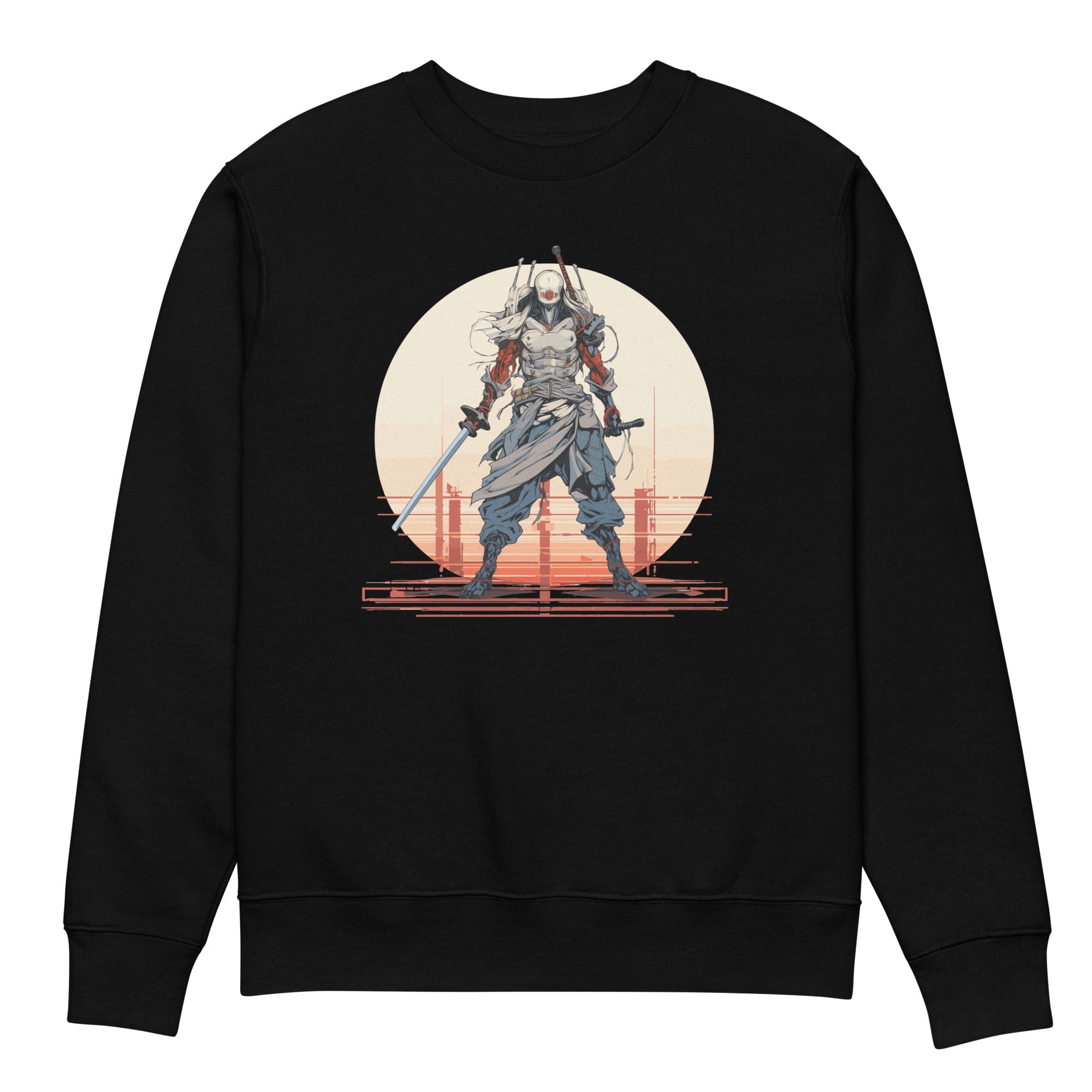 Futuristic Samurai - Unisex Sweatshirt || TeeStitch Apparel - TeeStitch Apparel