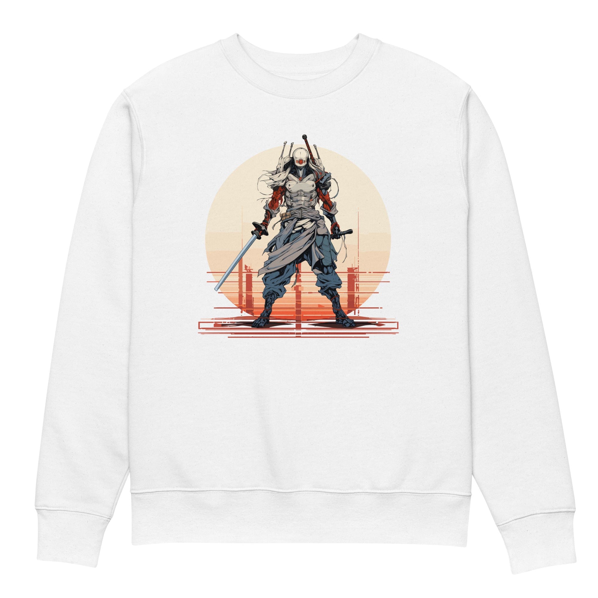 Futuristic Samurai - Unisex Sweatshirt || TeeStitch Apparel - TeeStitch Apparel