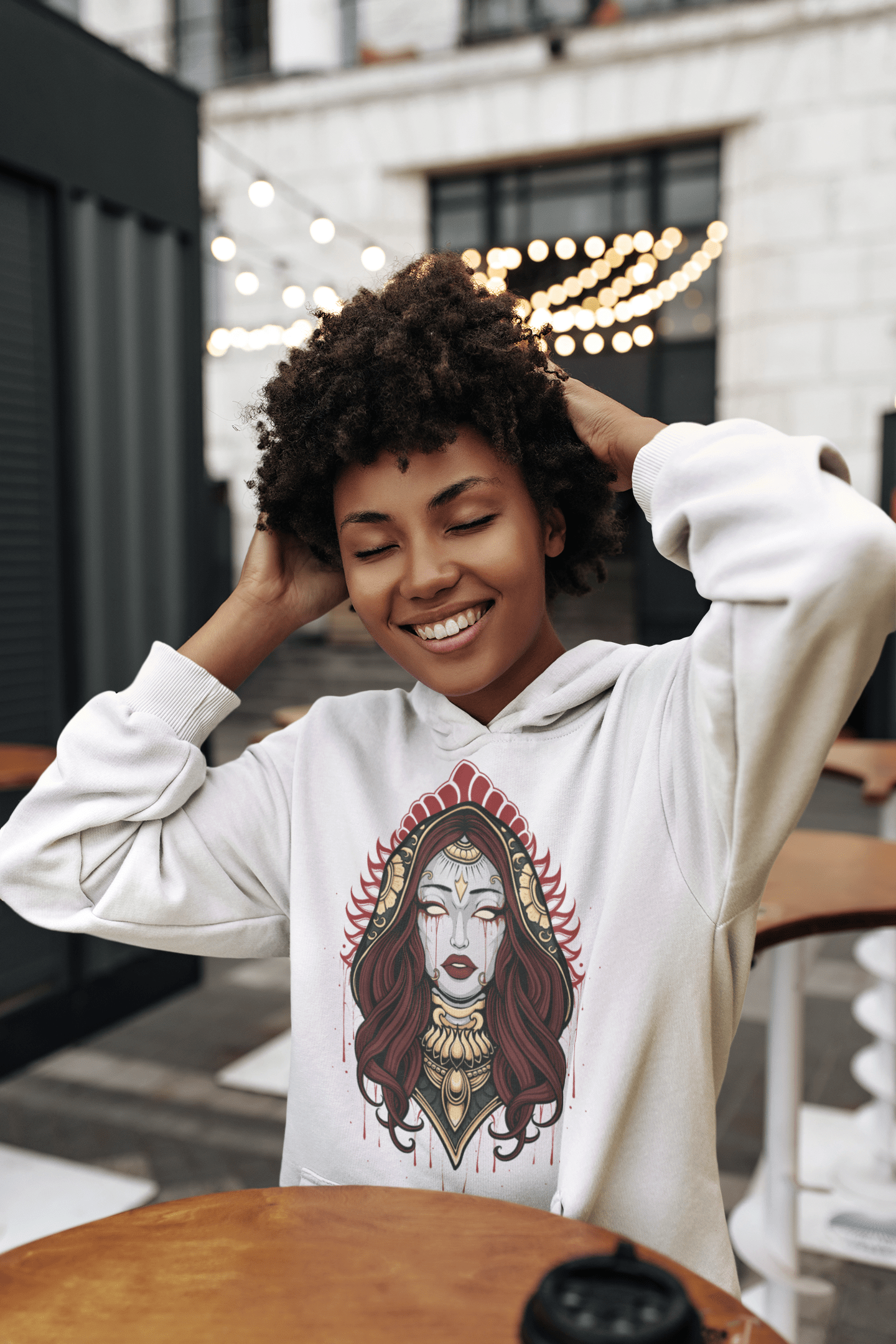 Goddess - Unisex Hoodie || TeeStitch Apparel Hoodie image