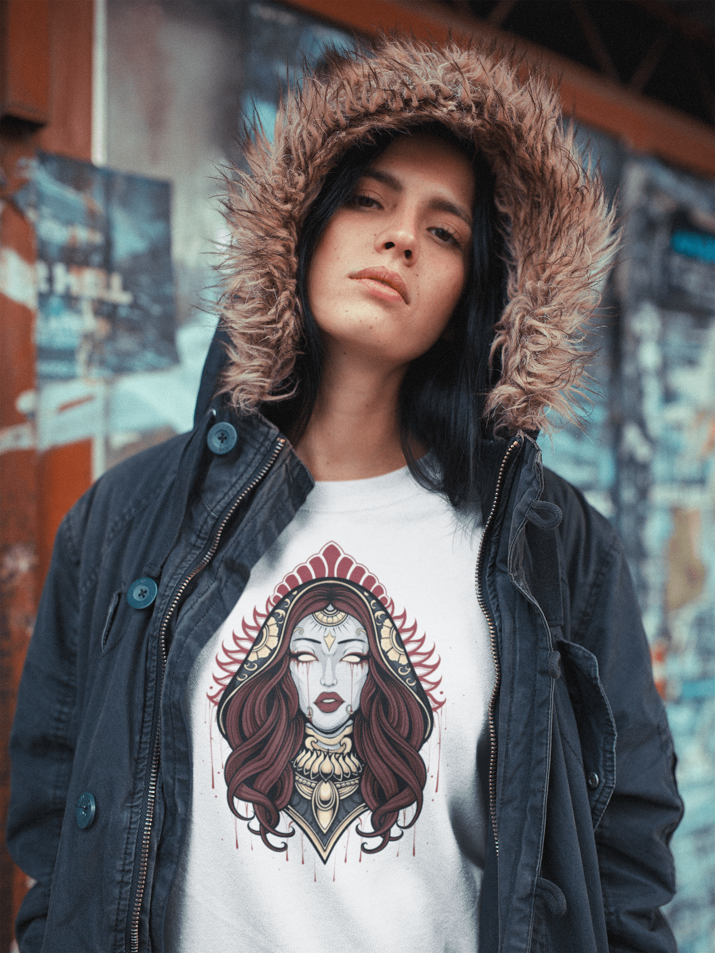 Goddess - Unisex Sweatshirt || TeeStitch Apparel Sweatshirt image