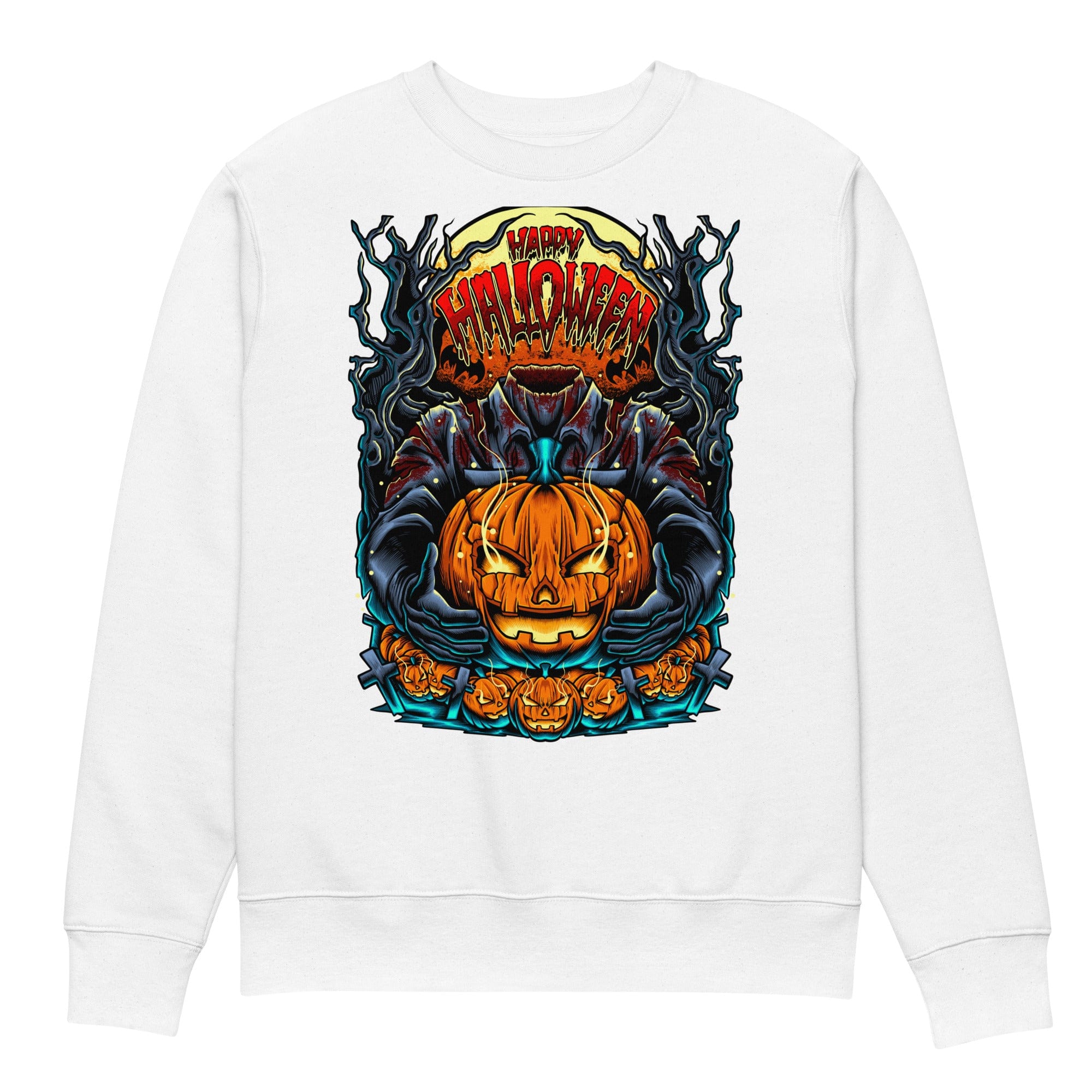 Happy Halloween - Unisex Sweatshirt || TeeStitch Apparel - TeeStitch Apparel