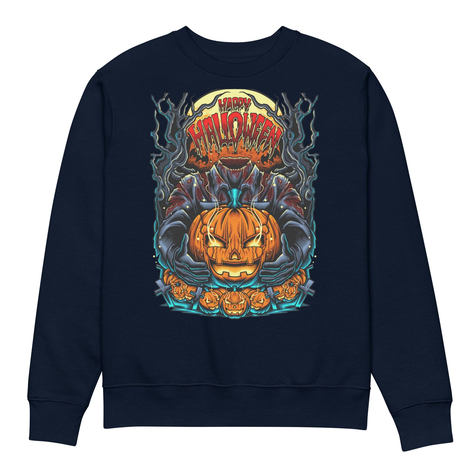 Happy Halloween - Unisex Sweatshirt || TeeStitch Apparel - TeeStitch Apparel