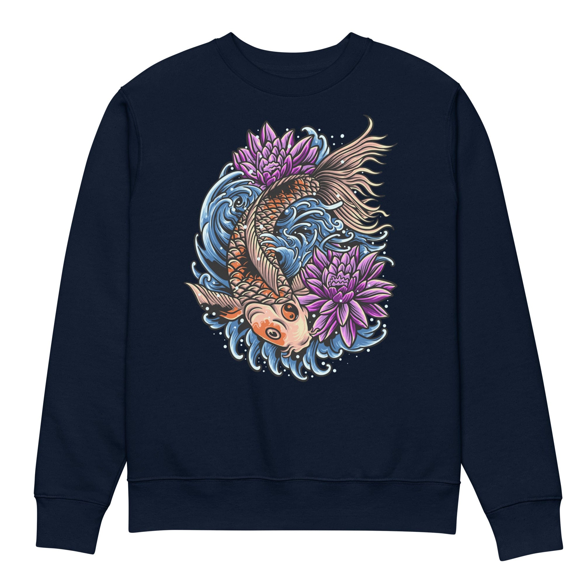 Koi Fish 1 - Unisex Sweatshirt || TeeStitch Apparel - TeeStitch Apparel