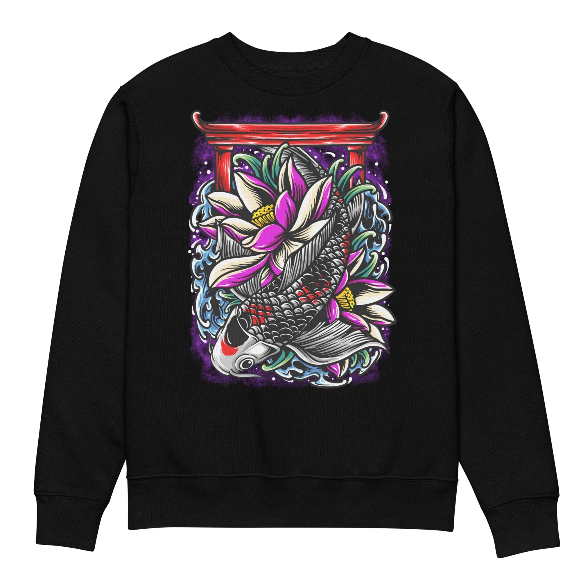 Koi Fish 2 - Unisex Sweatshirt || TeeStitch Apparel - TeeStitch Apparel