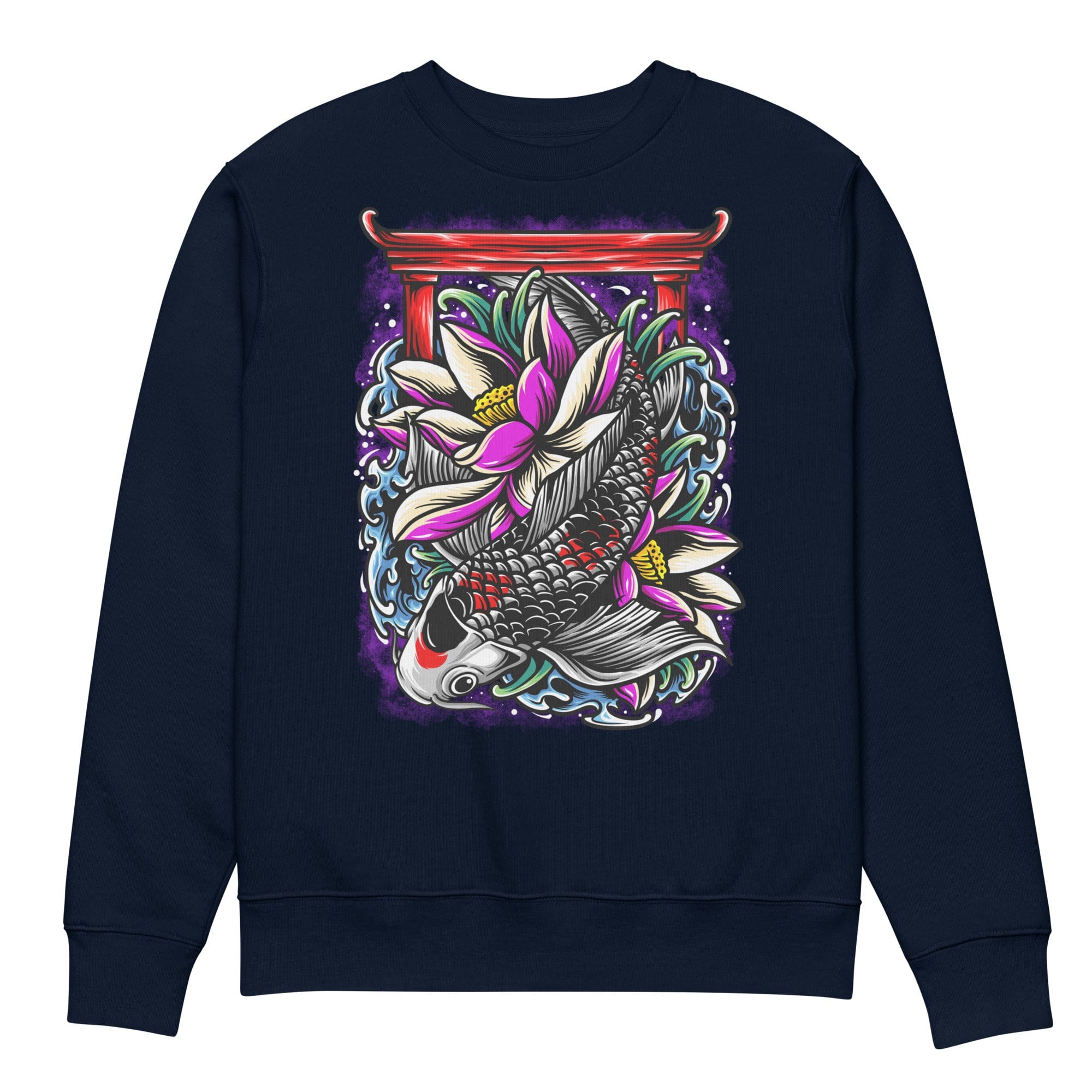 Koi Fish 2 - Unisex Sweatshirt || TeeStitch Apparel - TeeStitch Apparel