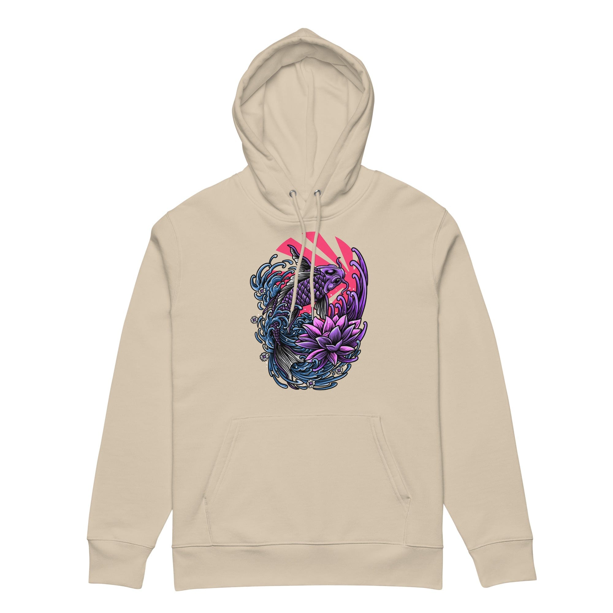 Koi Fish 3 - Unisex Hoodie || TeeStitch Apparel Hoodie image