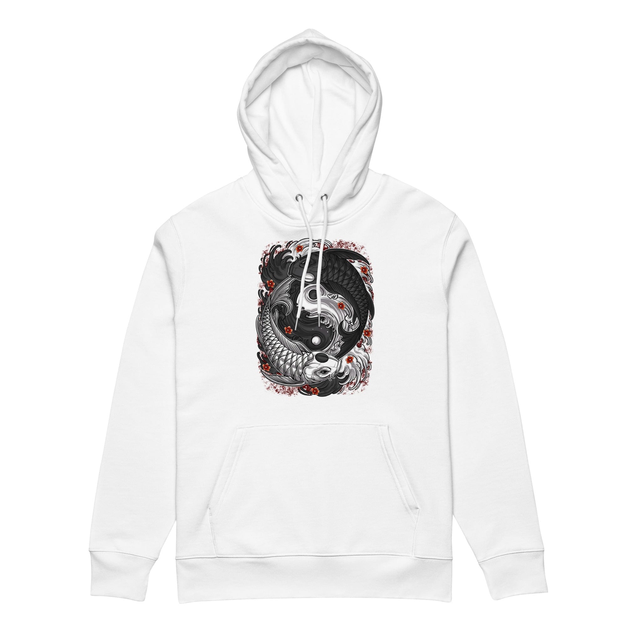 Koi Yin Yang - Unisex Hoodie || TeeStitch Apparel - TeeStitch Apparel