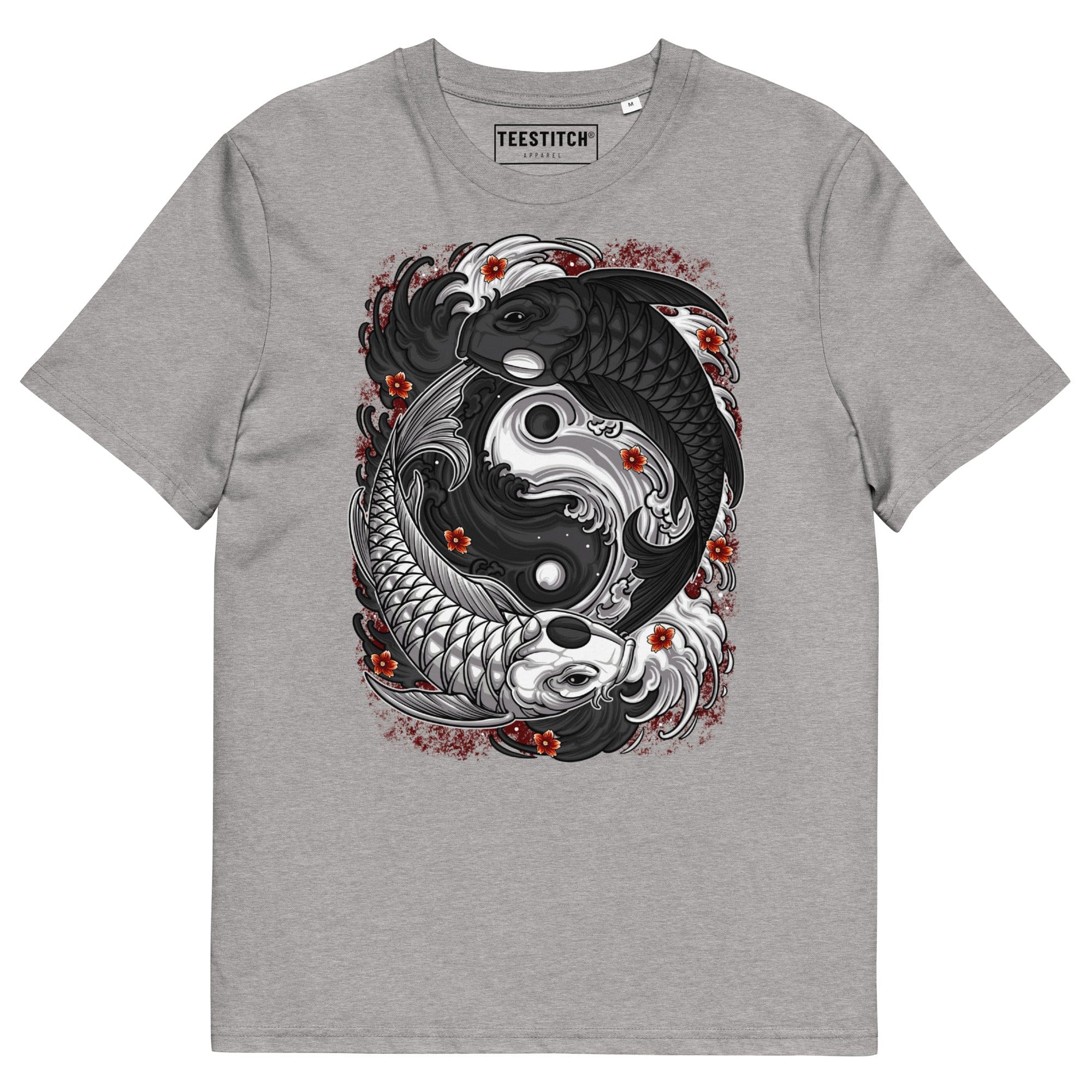 Koi Yin Yang - Unisex T-Shirt || TeeStitch Apparel - TeeStitch Apparel