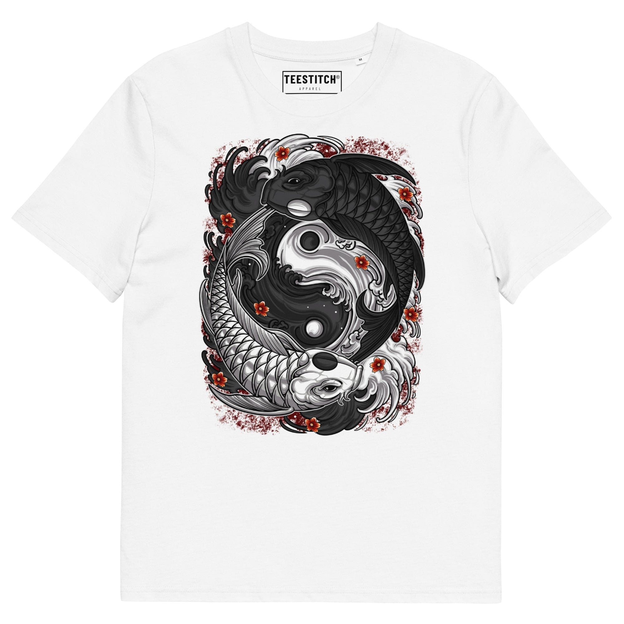 Koi Yin Yang - Unisex T-Shirt || TeeStitch Apparel T-Shirt image