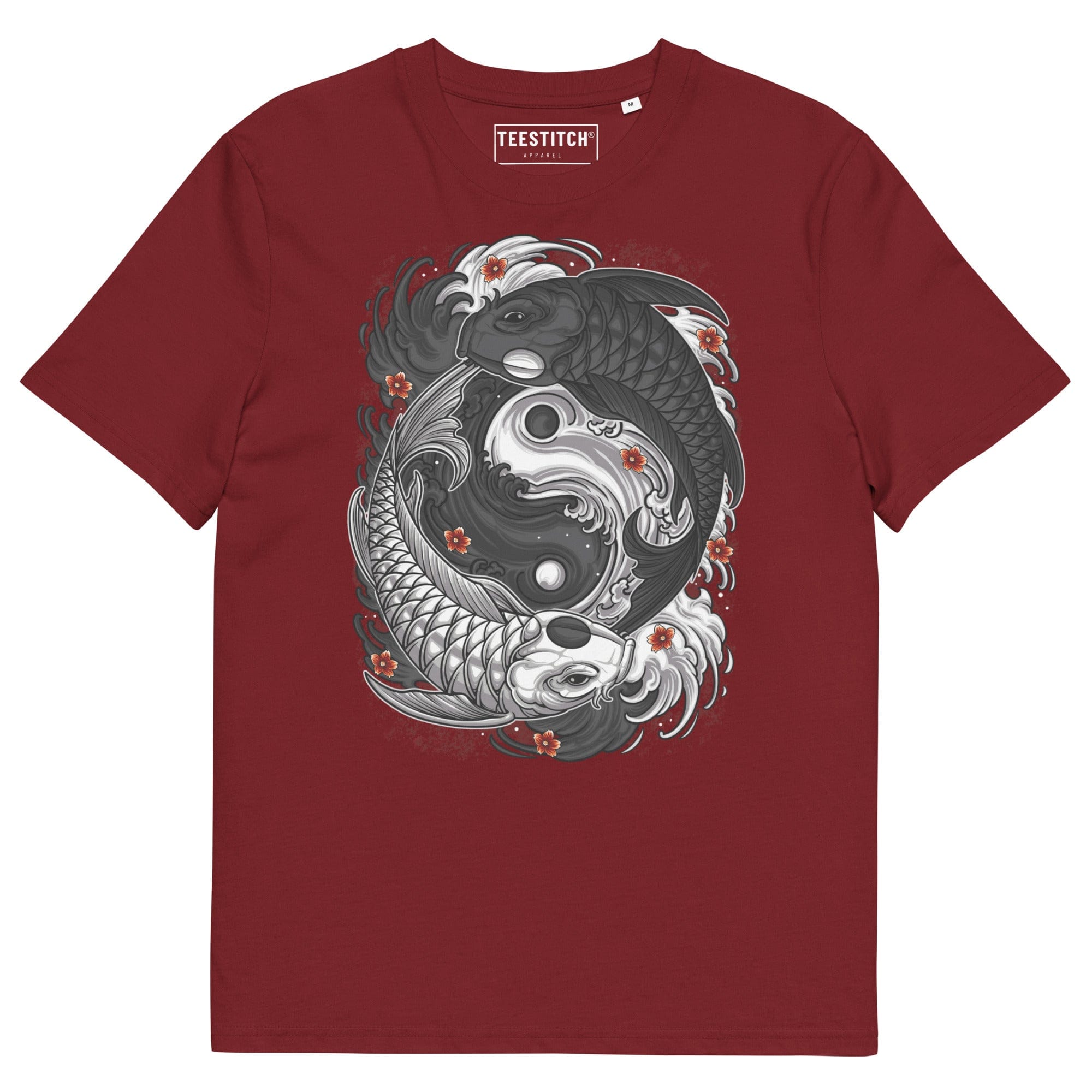 Koi Yin Yang - Unisex T-Shirt || TeeStitch Apparel T-Shirt image