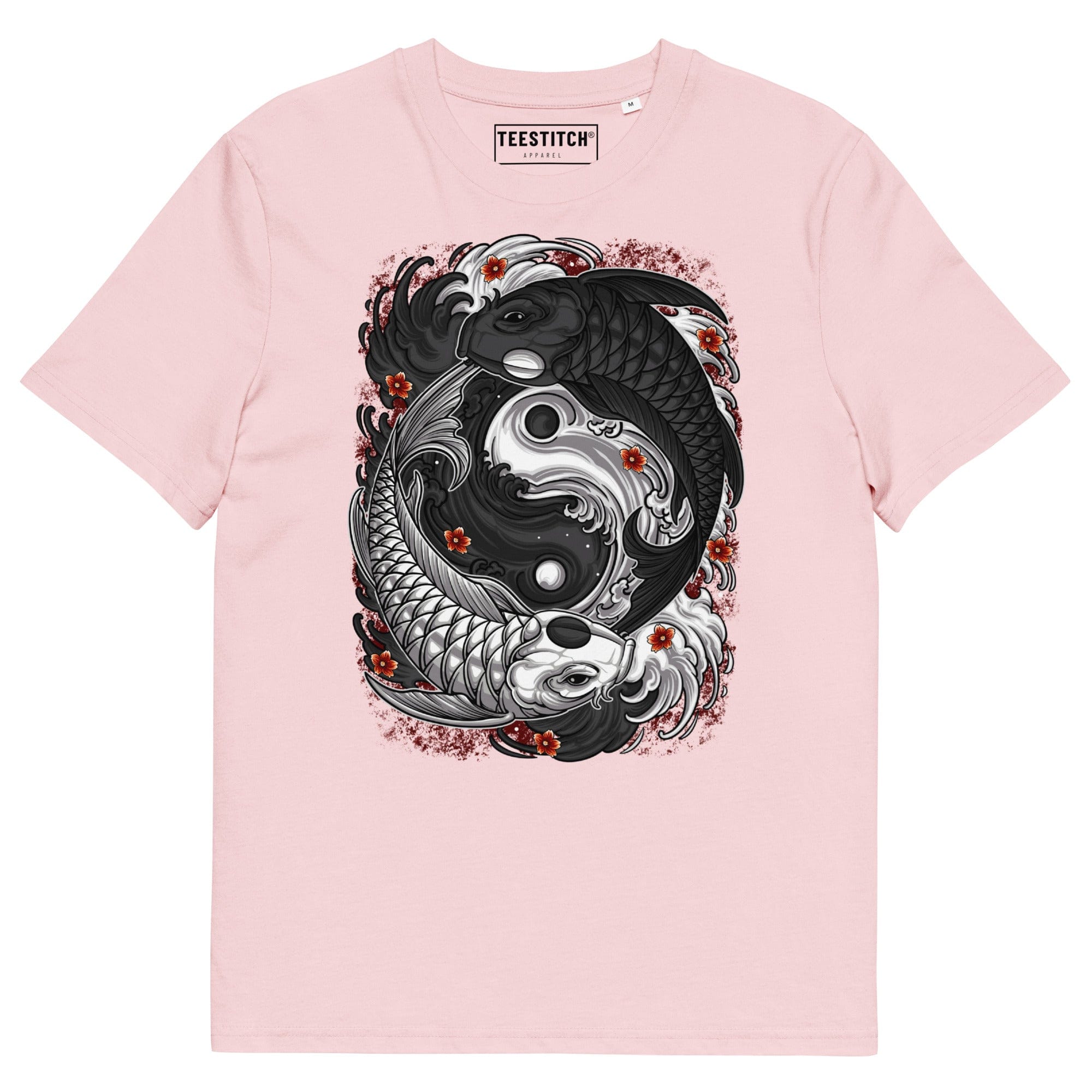 Koi Yin Yang - Unisex T-Shirt || TeeStitch Apparel T-Shirt image