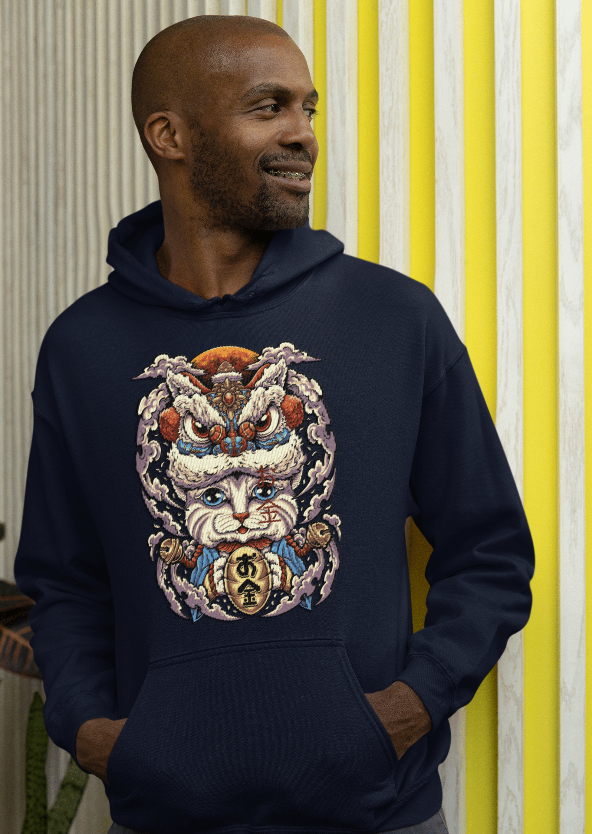 Neko Barong - Unisex Hoodie || TeeStitch Apparel Hoodie image