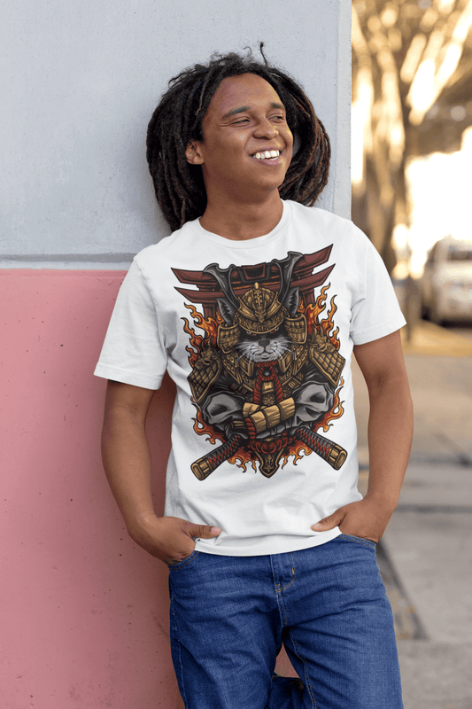 Neko Ronin - Unisex T-Shirt || TeeStitch Apparel 