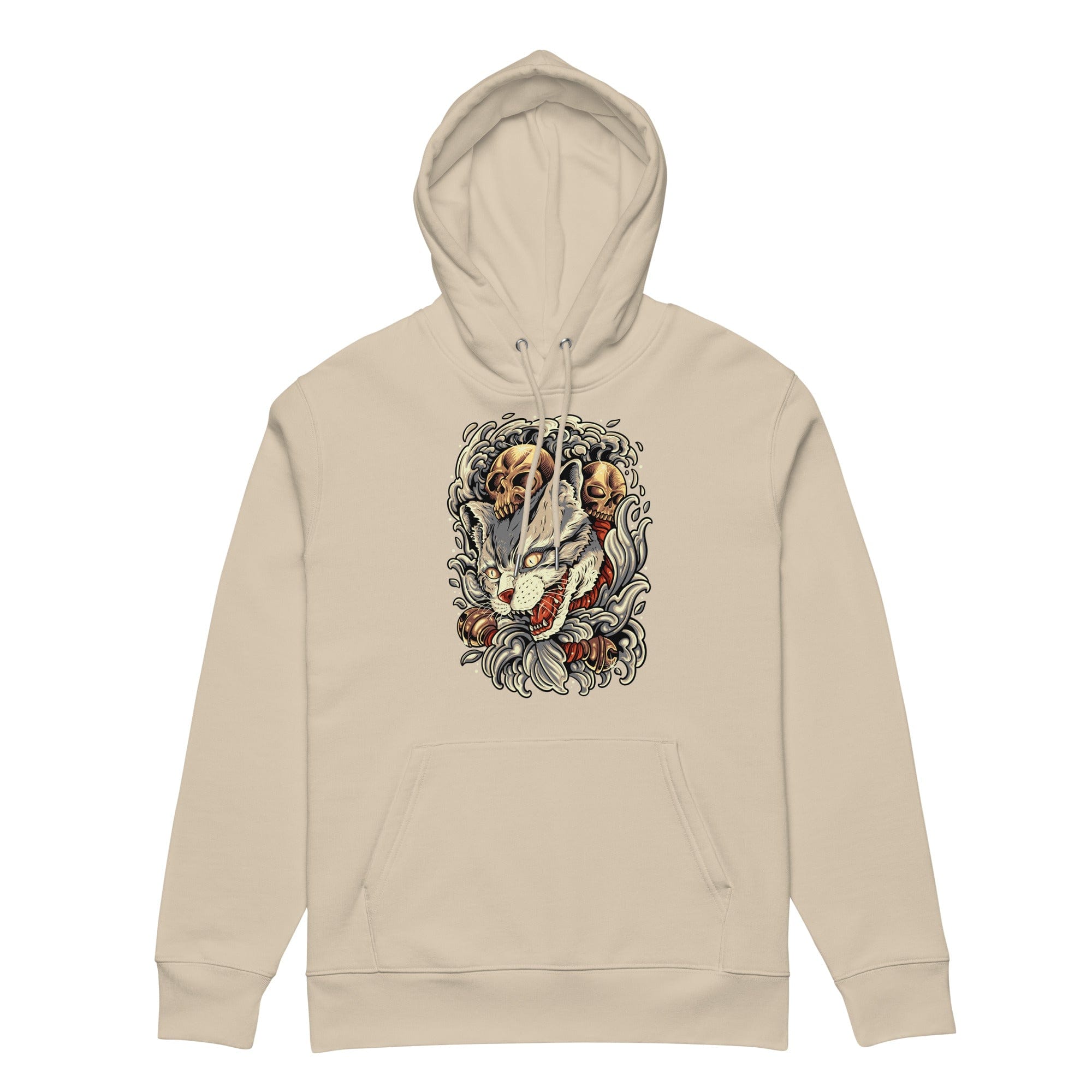 Neko Skull - Unisex Hoodie || TeeStitch Apparel - TeeStitch Apparel