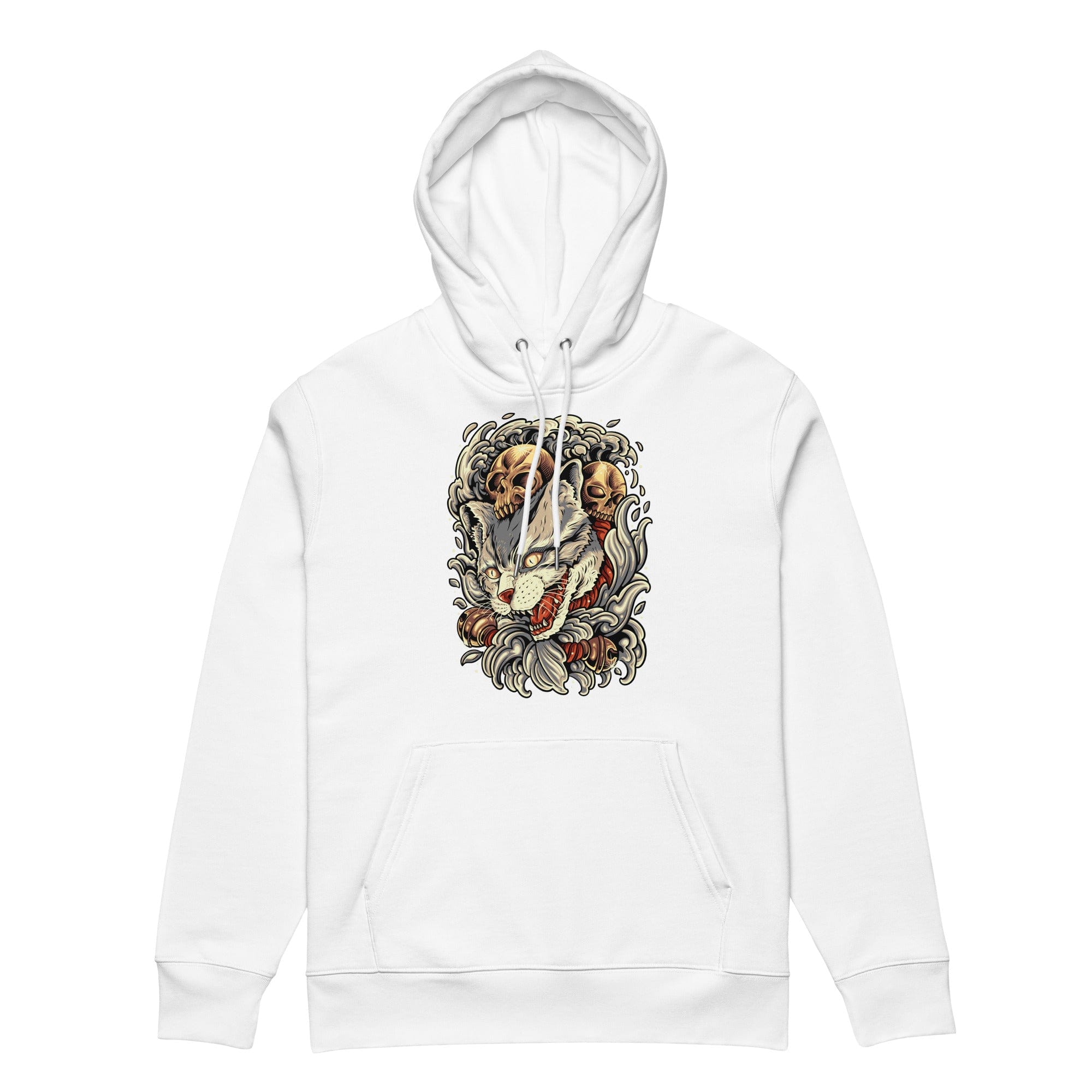 Neko Skull - Unisex Hoodie || TeeStitch Apparel - TeeStitch Apparel