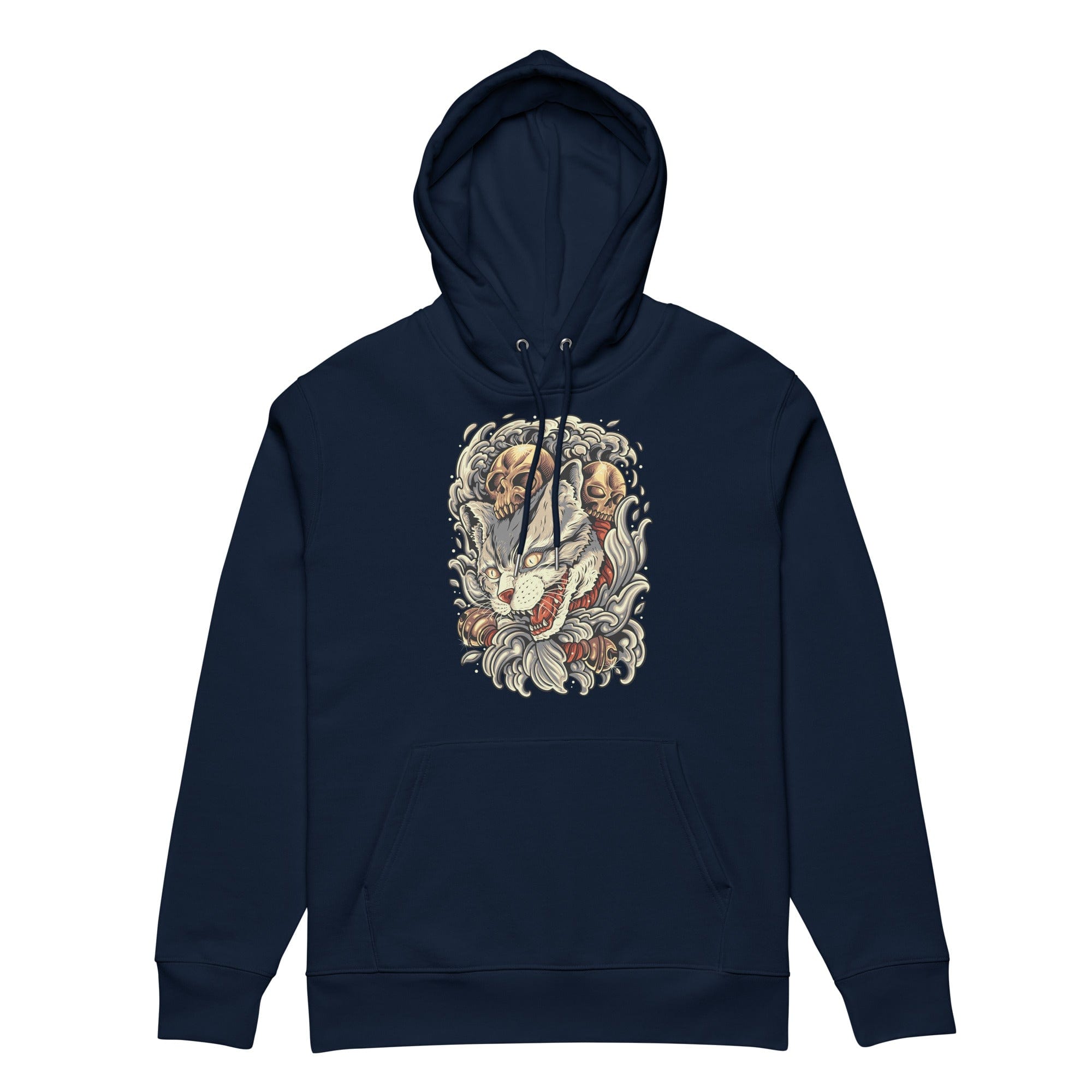 Neko Skull - Unisex Hoodie || TeeStitch Apparel - TeeStitch Apparel