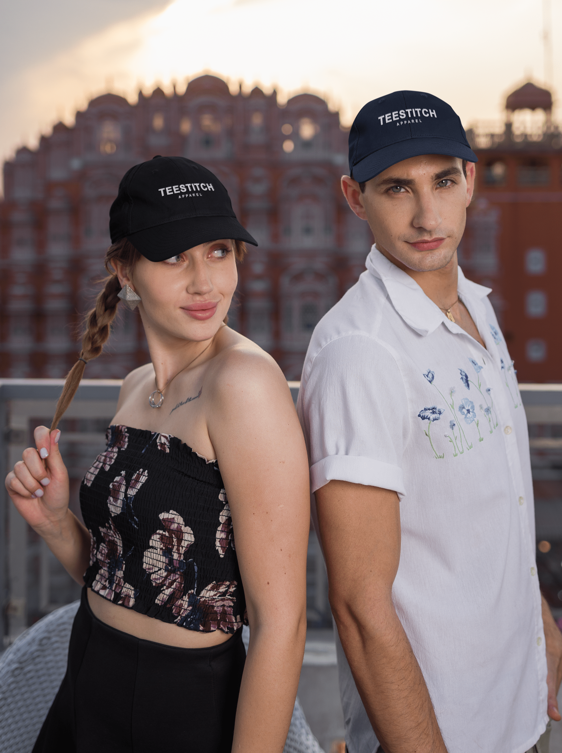 Organic Classic Baseball Cap || TeeStitch Apparel Classic Baseball Cap image