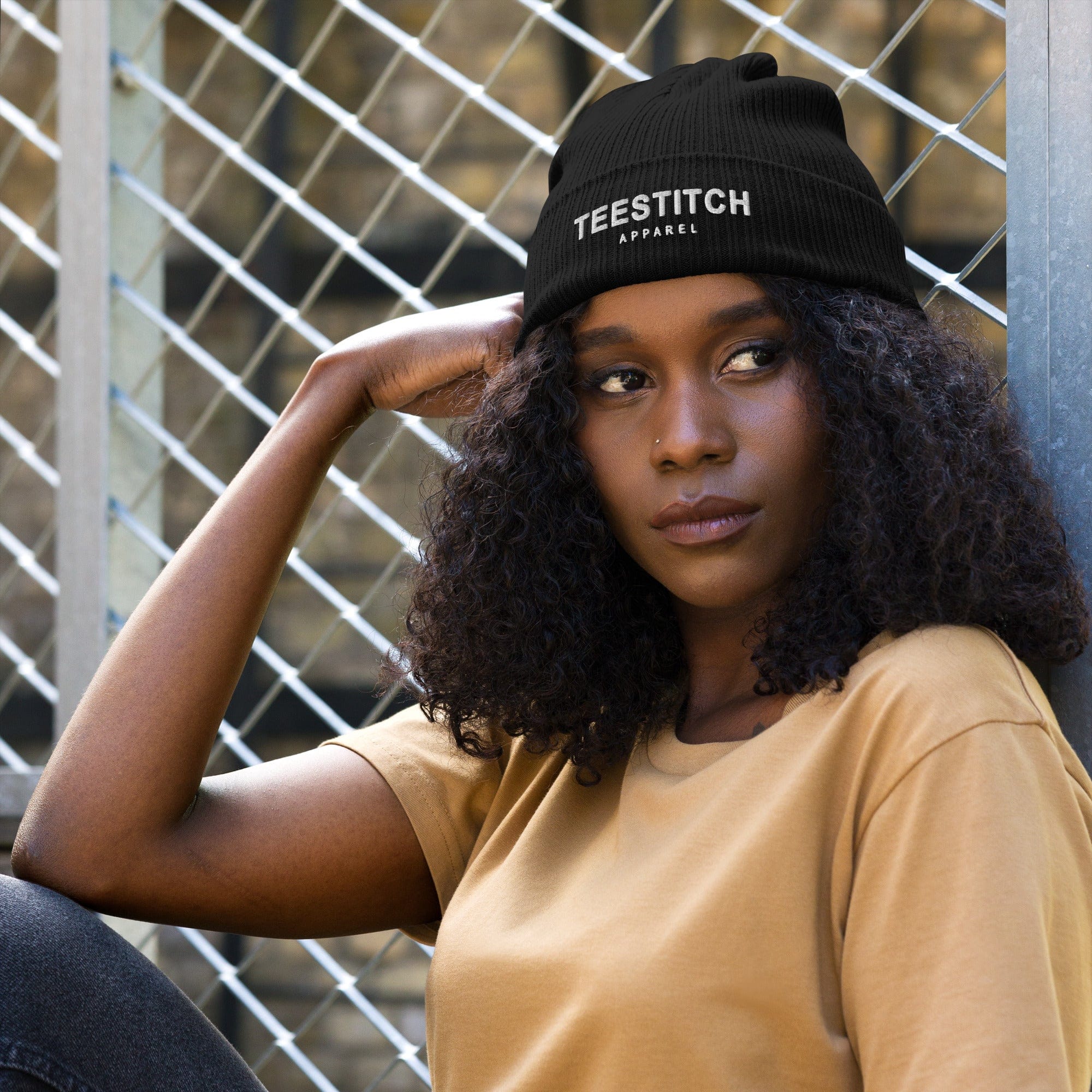 Organic Ribbed Beanie || TeeStitch Apparel - TeeStitch Apparel