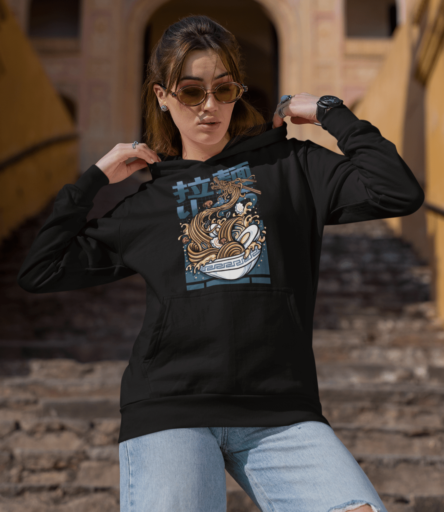 Ramen Dragon - Unisex Hoodie || TeeStitch Apparel - TeeStitch Apparel