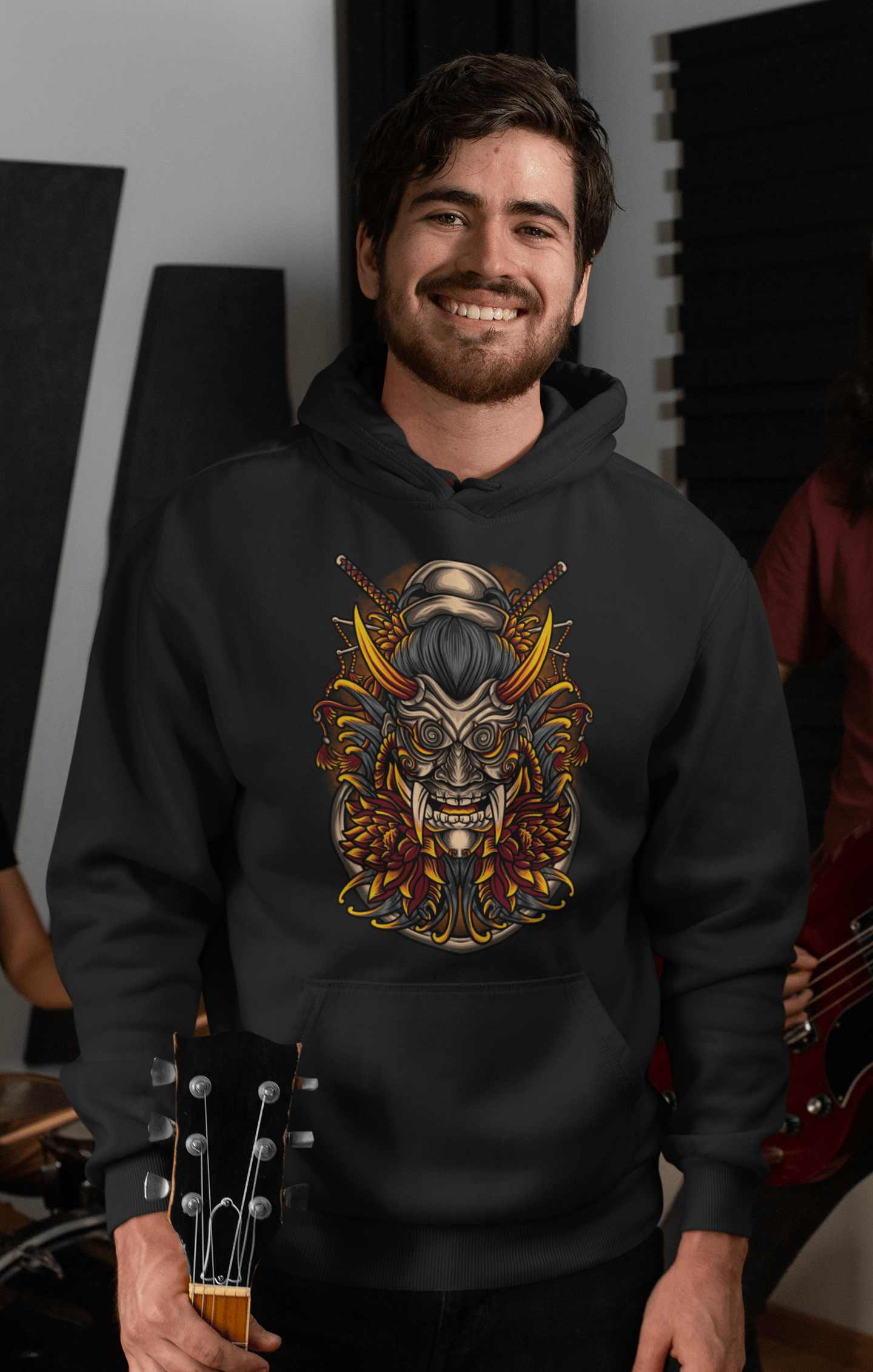 RS004 Mask - Unisex Hoodie || TeeStitch Apparel Hoodie image