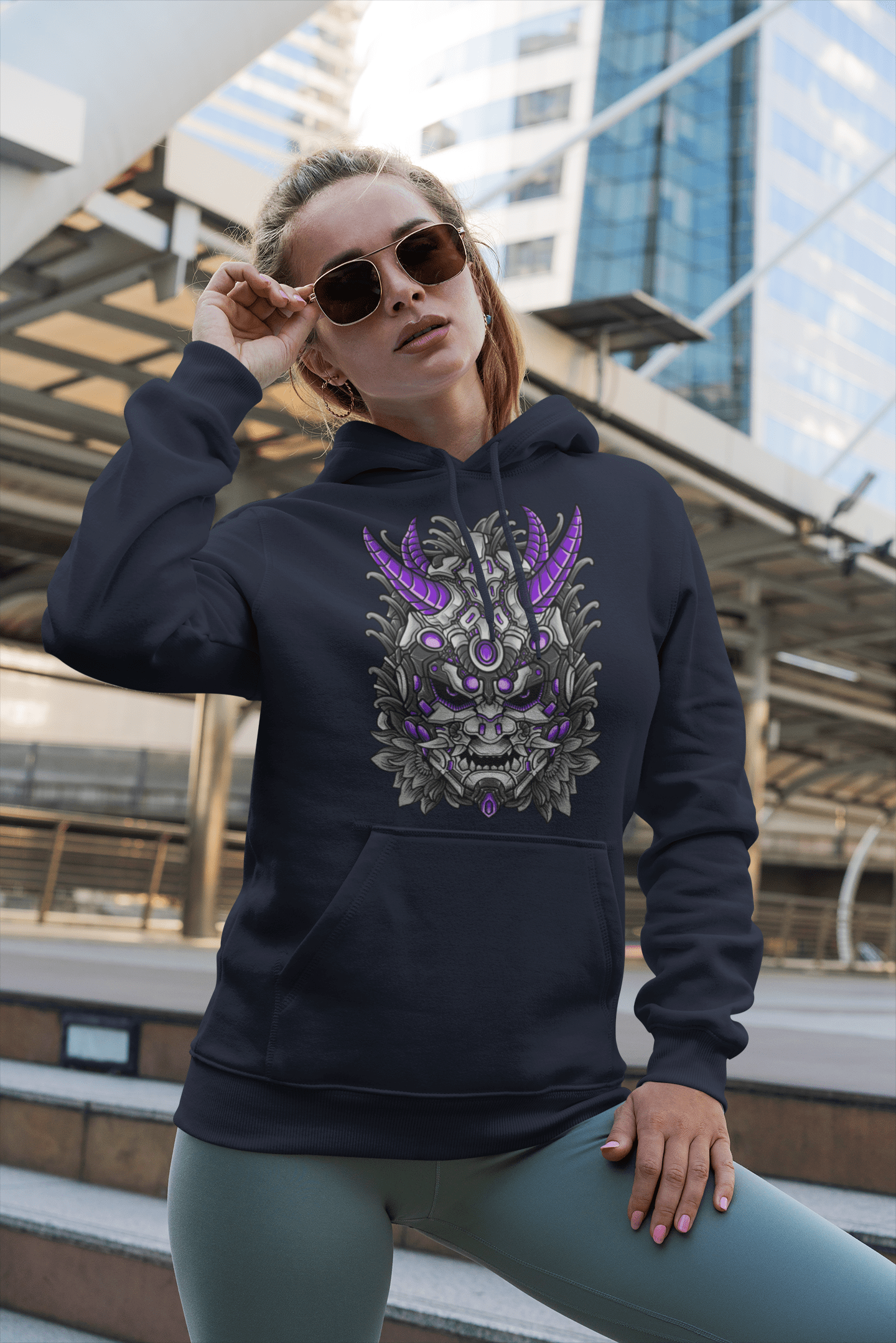 RS005 Mask - Unisex Hoodie || TeeStitch Apparel Hoodie image