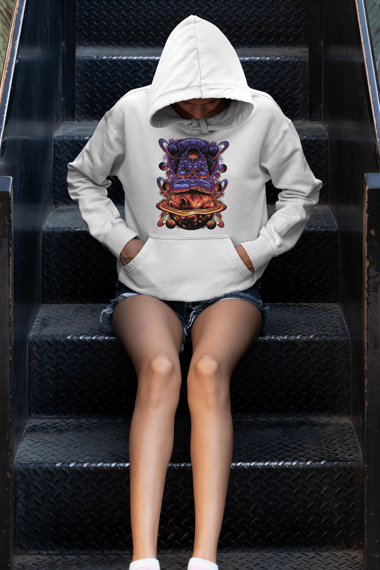 Serenity - Unisex Hoodie || TeeStitch Apparel Hoodie image