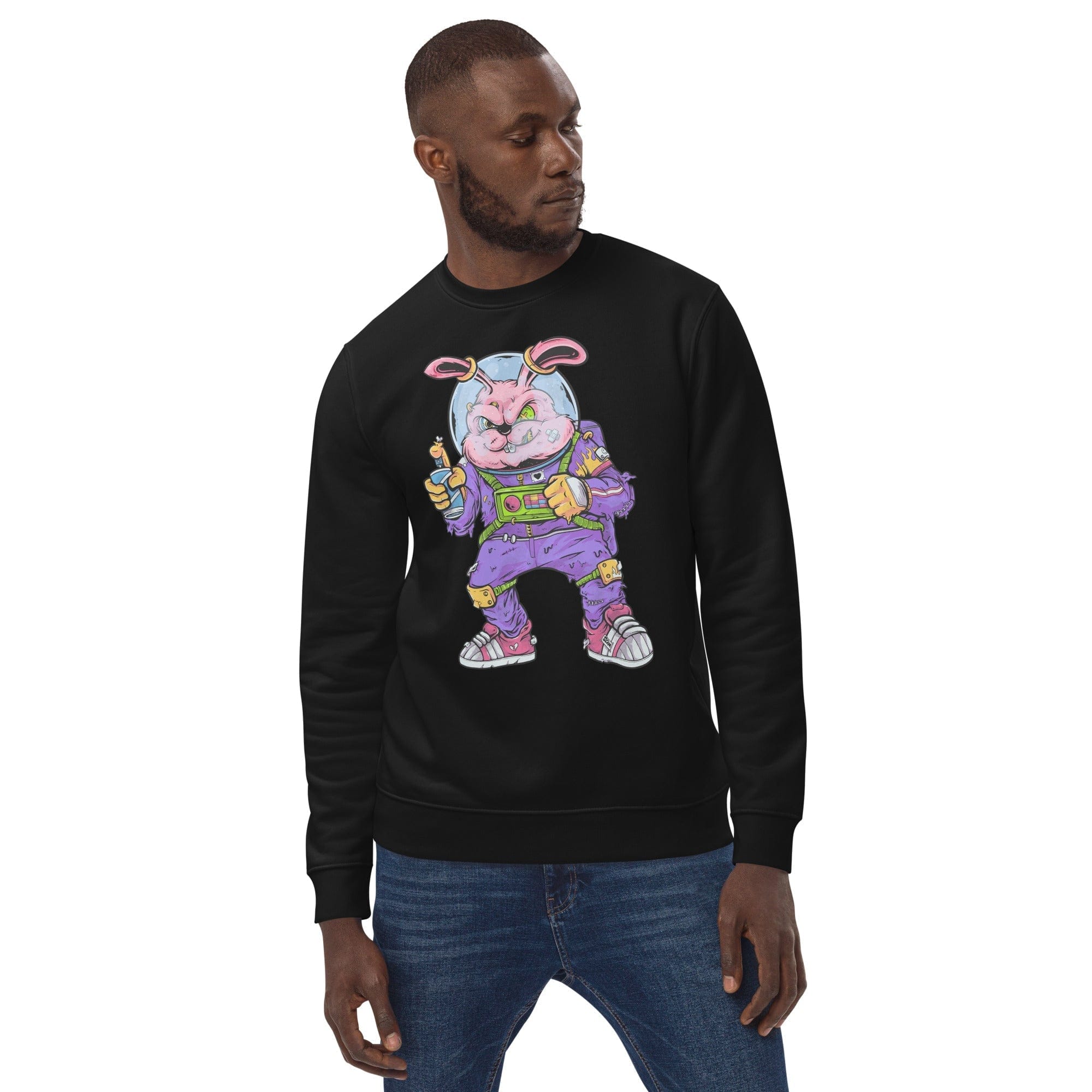 Space Rabbit - Unisex Sweatshirt || TeeStitch Apparel Sweatshirt image