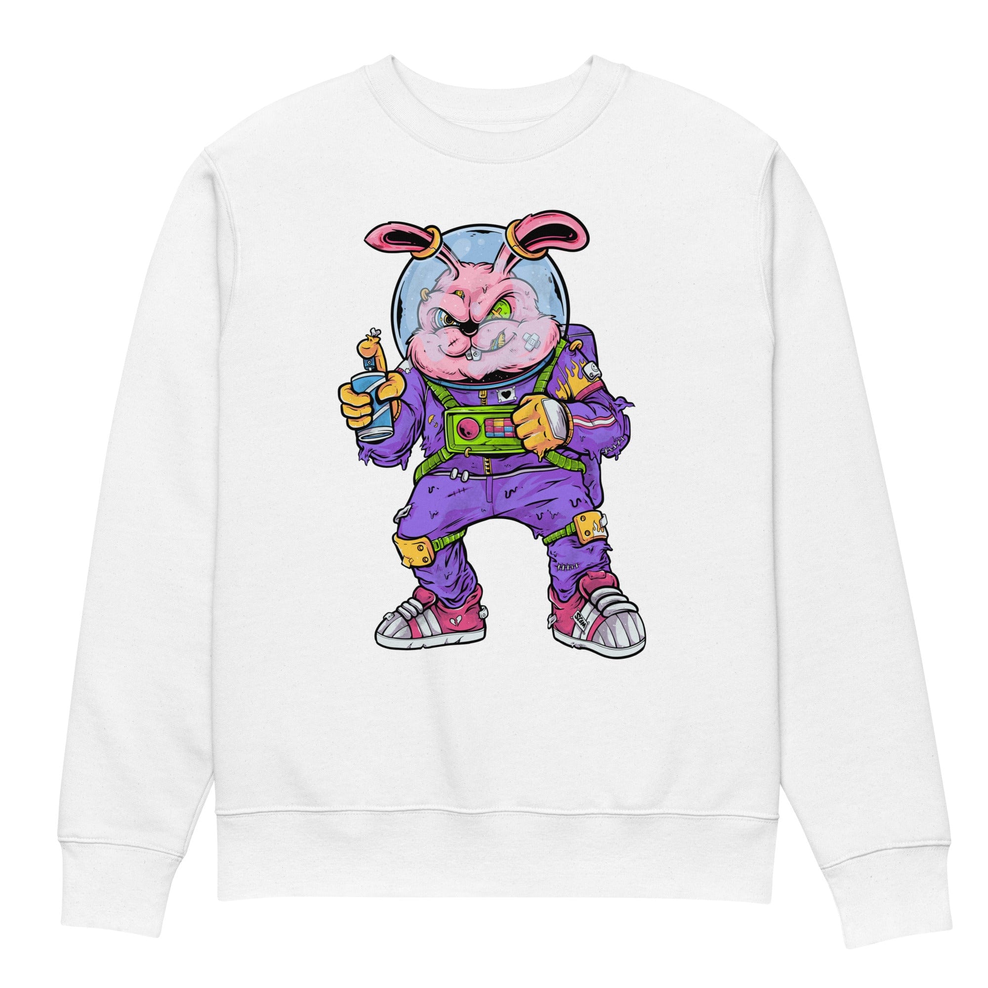 Space Rabbit - Unisex Sweatshirt || TeeStitch Apparel Sweatshirt image