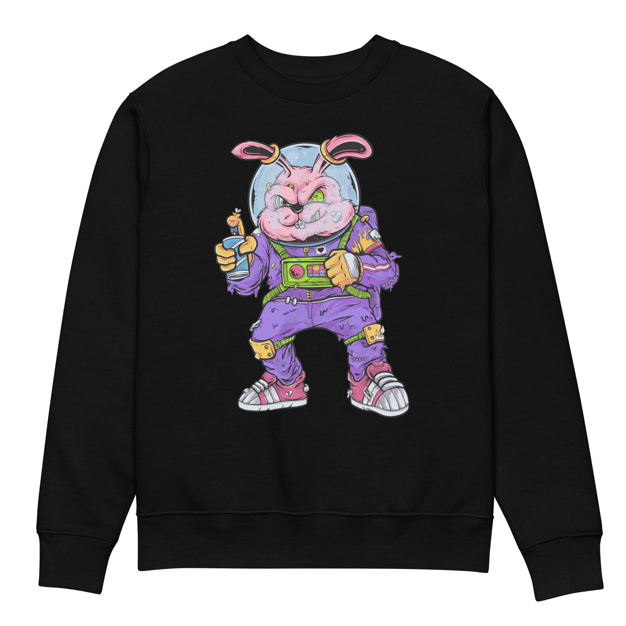 Space Rabbit - Unisex Sweatshirt || TeeStitch Apparel - TeeStitch Apparel