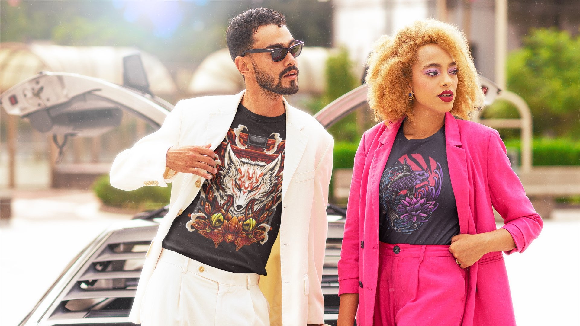 t-shirt-mockup-of-a-man-and-a-woman-with-a-retro-vibe-inspired-by-miami-vice-