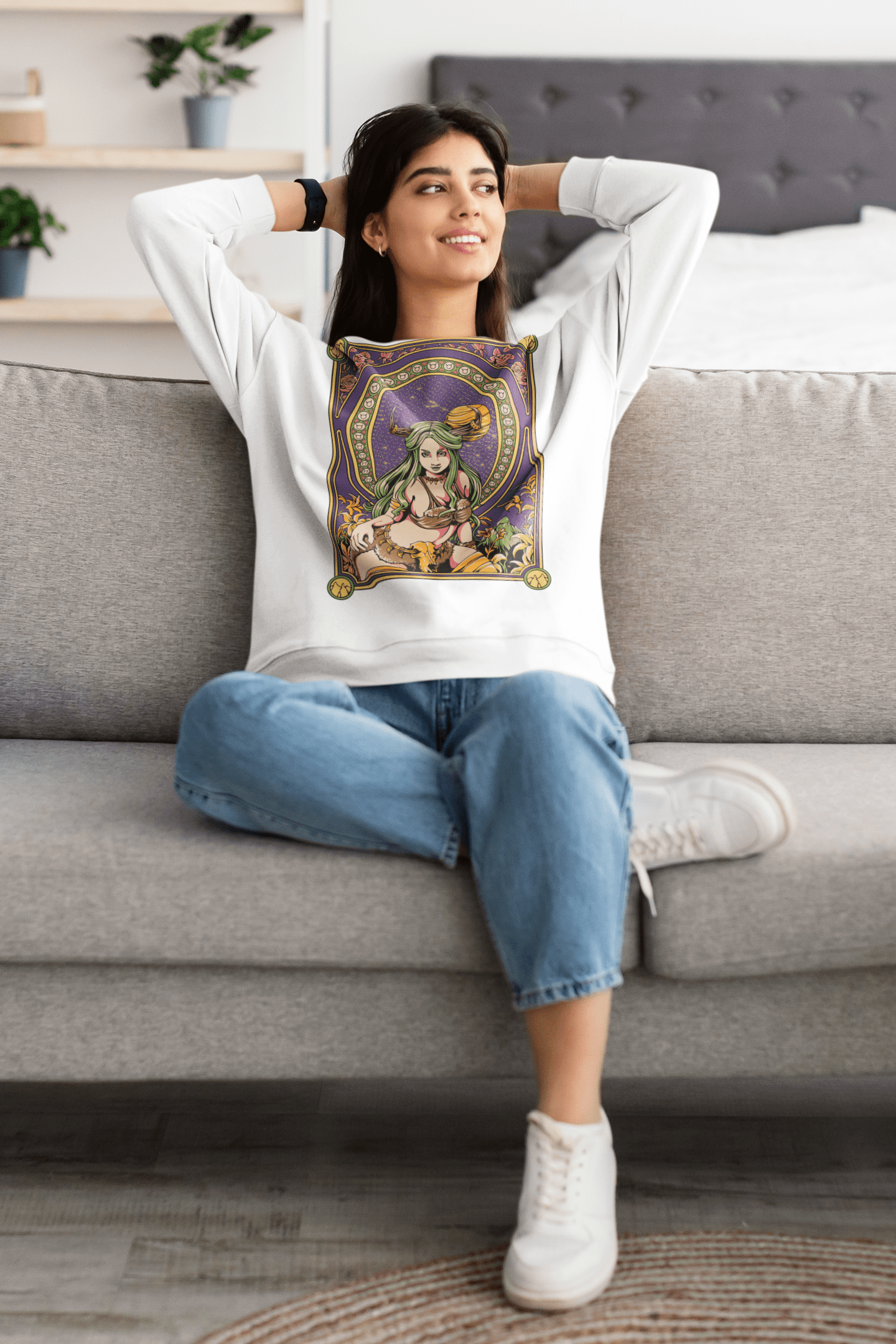 Taurus - Unisex Sweatshirt || TeeStitch Apparel Sweatshirt image